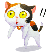 Tamsy, the calico cat sticker #6149864