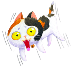 Tamsy, the calico cat sticker #6149867
