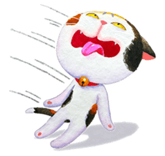 Tamsy, the calico cat sticker #6149868