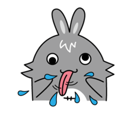 Bunny Paradise "Peanut & Sesame"(living) sticker #6149913