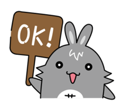 Bunny Paradise "Peanut & Sesame"(living) sticker #6149921