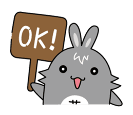 Bunny Paradise "Peanut & Sesame"(living) sticker #6149921