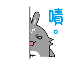 Bunny Paradise "Peanut & Sesame"(living) sticker #6149926