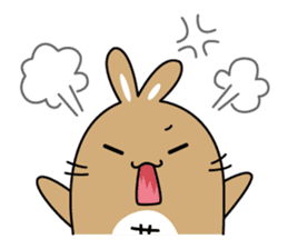 Bunny Paradise "Peanut & Sesame"(living) sticker #6149928