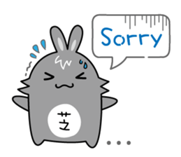 Bunny Paradise "Peanut & Sesame"(living) sticker #6149937