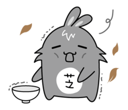 Bunny Paradise "Peanut & Sesame"(living) sticker #6149939