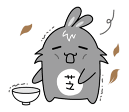 Bunny Paradise "Peanut & Sesame"(living) sticker #6149939