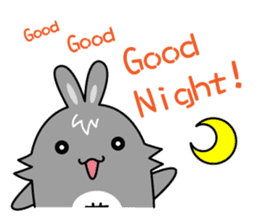 Bunny Paradise "Peanut & Sesame"(living) sticker #6149940