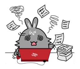 Bunny Paradise "Peanut & Sesame"(living) sticker #6149942