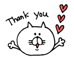 Funny cat. sticker #6150033