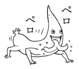 a radish man sticker #6150182