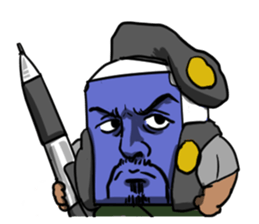 Expendable supplies stationery corps sticker #6150616