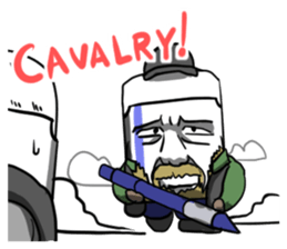 Expendable supplies stationery corps sticker #6150644