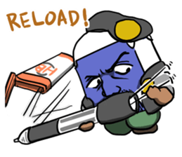 Expendable supplies stationery corps sticker #6150645