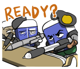 Expendable supplies stationery corps sticker #6150649