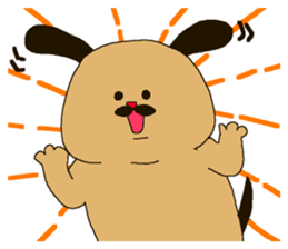 The round and cute animals. sticker #6150667