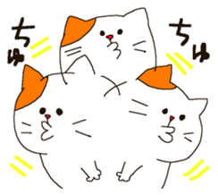 The round and cute animals. sticker #6150671