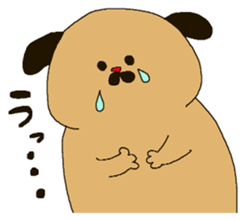 The round and cute animals. sticker #6150672