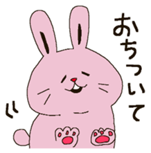 The round and cute animals. sticker #6150674