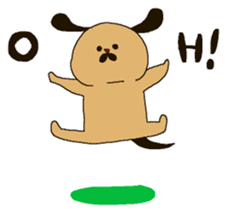 The round and cute animals. sticker #6150687