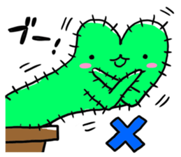 a pretty cactus sticker #6150950