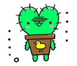 a pretty cactus sticker #6150962