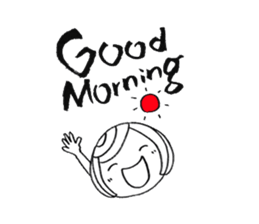 Writing brush girl  vol.2 sticker #6151162