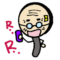 Magnifying glass 5 item family edition sticker #6151508