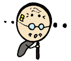 Magnifying glass 5 item family edition sticker #6151525