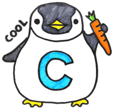 Penguin Alphabet&numbers sticker #6151578