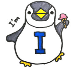 Penguin Alphabet&numbers sticker #6151584