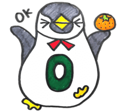 Penguin Alphabet&numbers sticker #6151590