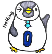 Penguin Alphabet&numbers sticker #6151604