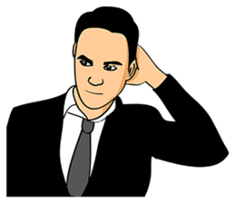 Mr Gentleman sticker #6151841