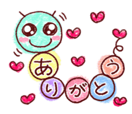 Crayon graffiti~Words frequently used~ sticker #6152136