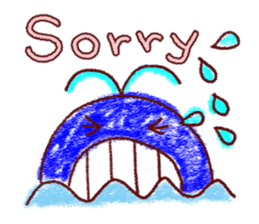 Crayon graffiti~Words frequently used~ sticker #6152142