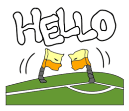 FLAG REFEREE sticker #6152425