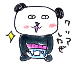haramaki panda 3 sticker #6152661