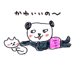 haramaki panda 3 sticker #6152677