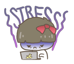 Keiko the mushroom sticker #6152740