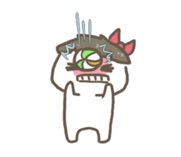 Keiko the mushroom sticker #6152752