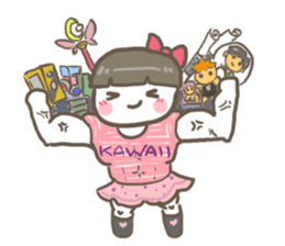 Keiko the mushroom sticker #6152761