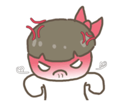 Keiko the mushroom sticker #6152775