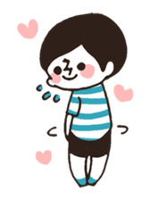 Border Shirt Boy sticker #6152787