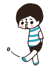 Border Shirt Boy sticker #6152805