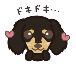 Dachs "kawaii" sticker sticker #6153139