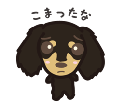 Dachs "kawaii" sticker sticker #6153158