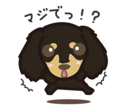 Dachs "kawaii" sticker sticker #6153162