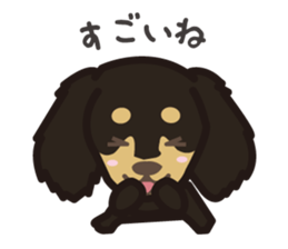 Dachs "kawaii" sticker sticker #6153167