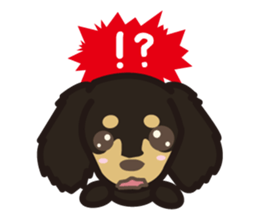 Dachs "kawaii" sticker sticker #6153174